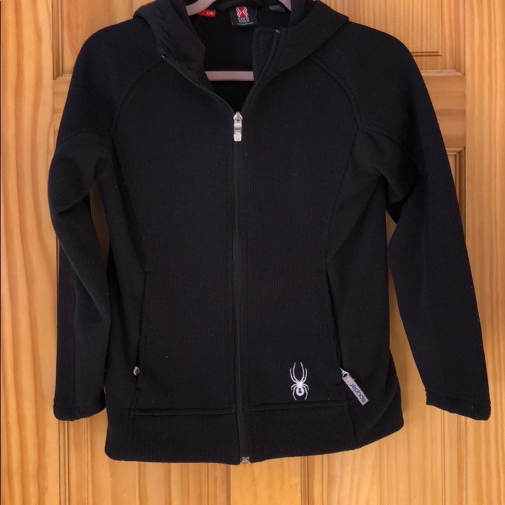 Spyder kids size large fleece zip up
